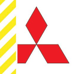 chevrons mitsubishi
